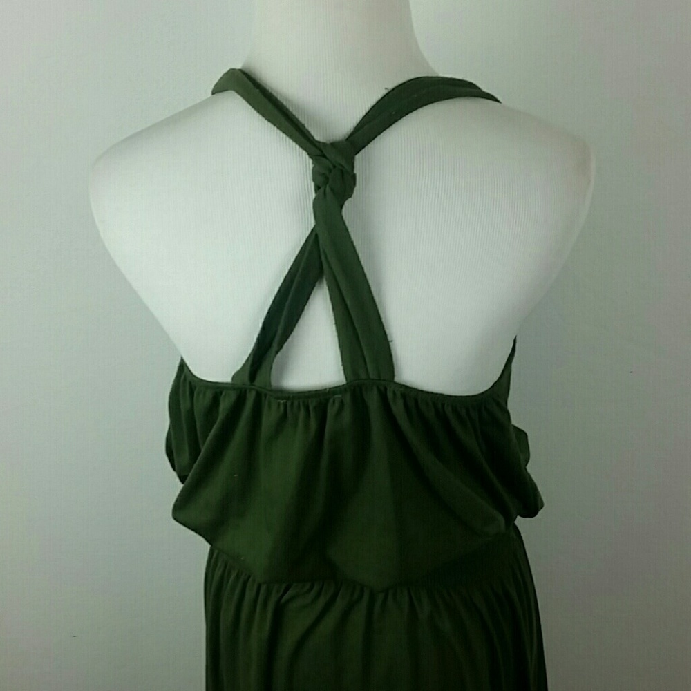 PINK ROSE l Olive Sleeveless Knit Dress E1 - Picture 3 of 7